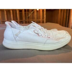 Skechers White Hands Free Slip-ins BOBS Womens 7.5